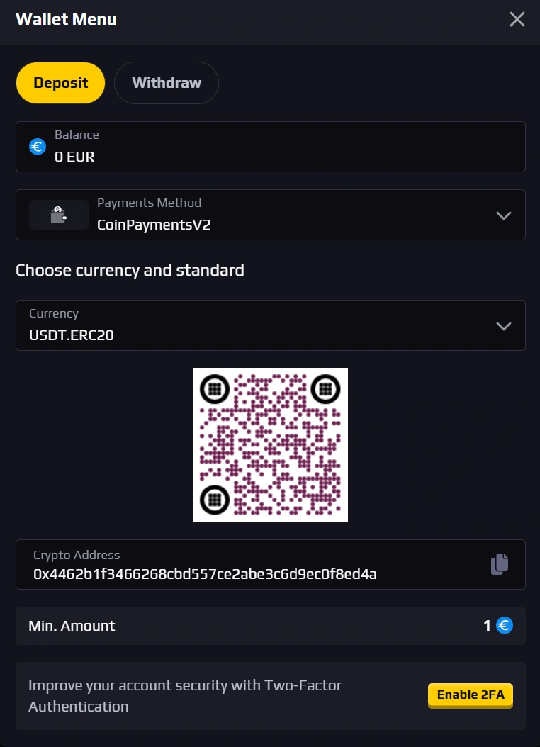 Banking at RoyaleSpins Casino